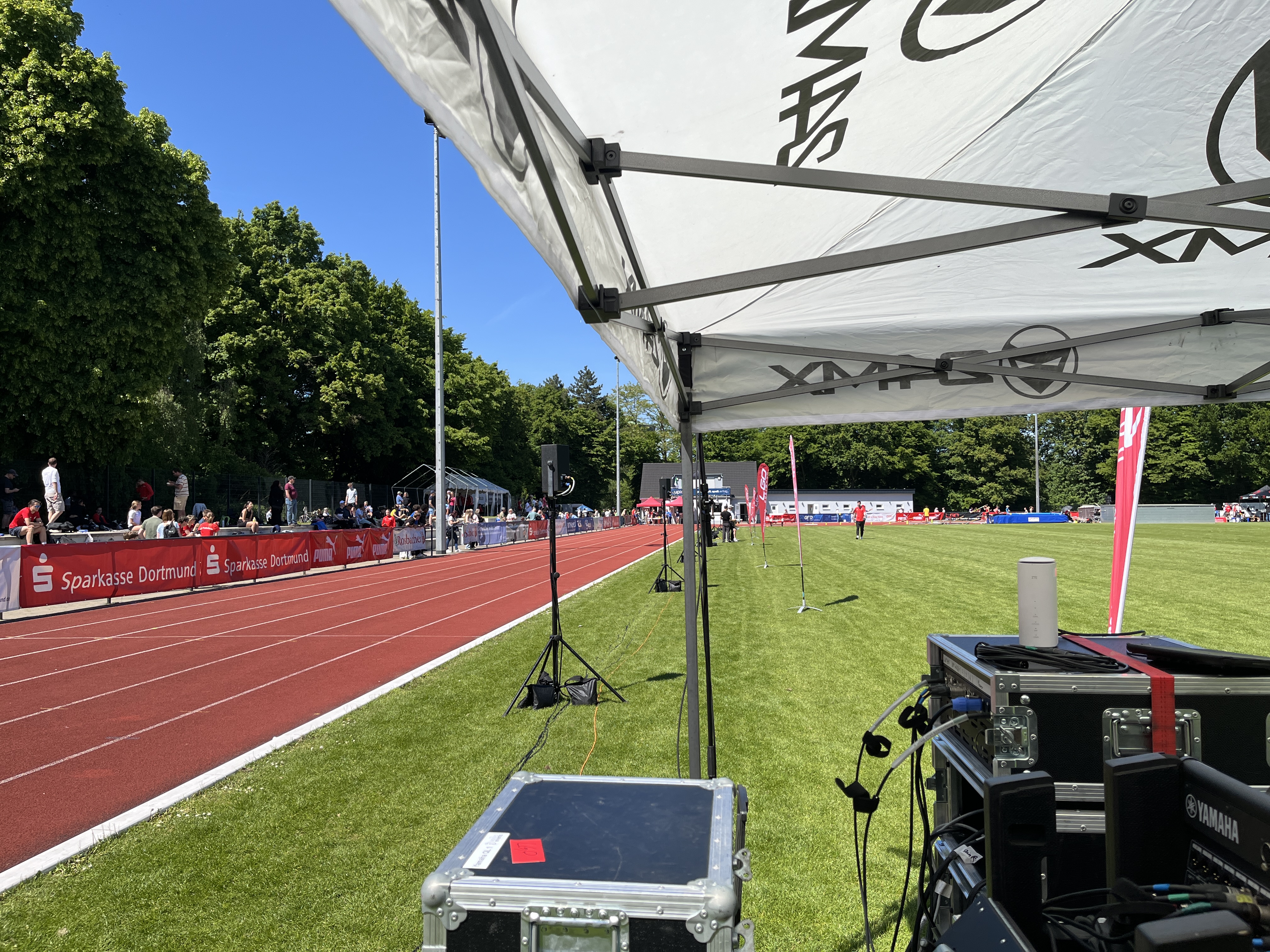 Soundtechnik und Lautsprechersysteme beim Eventaufbau
