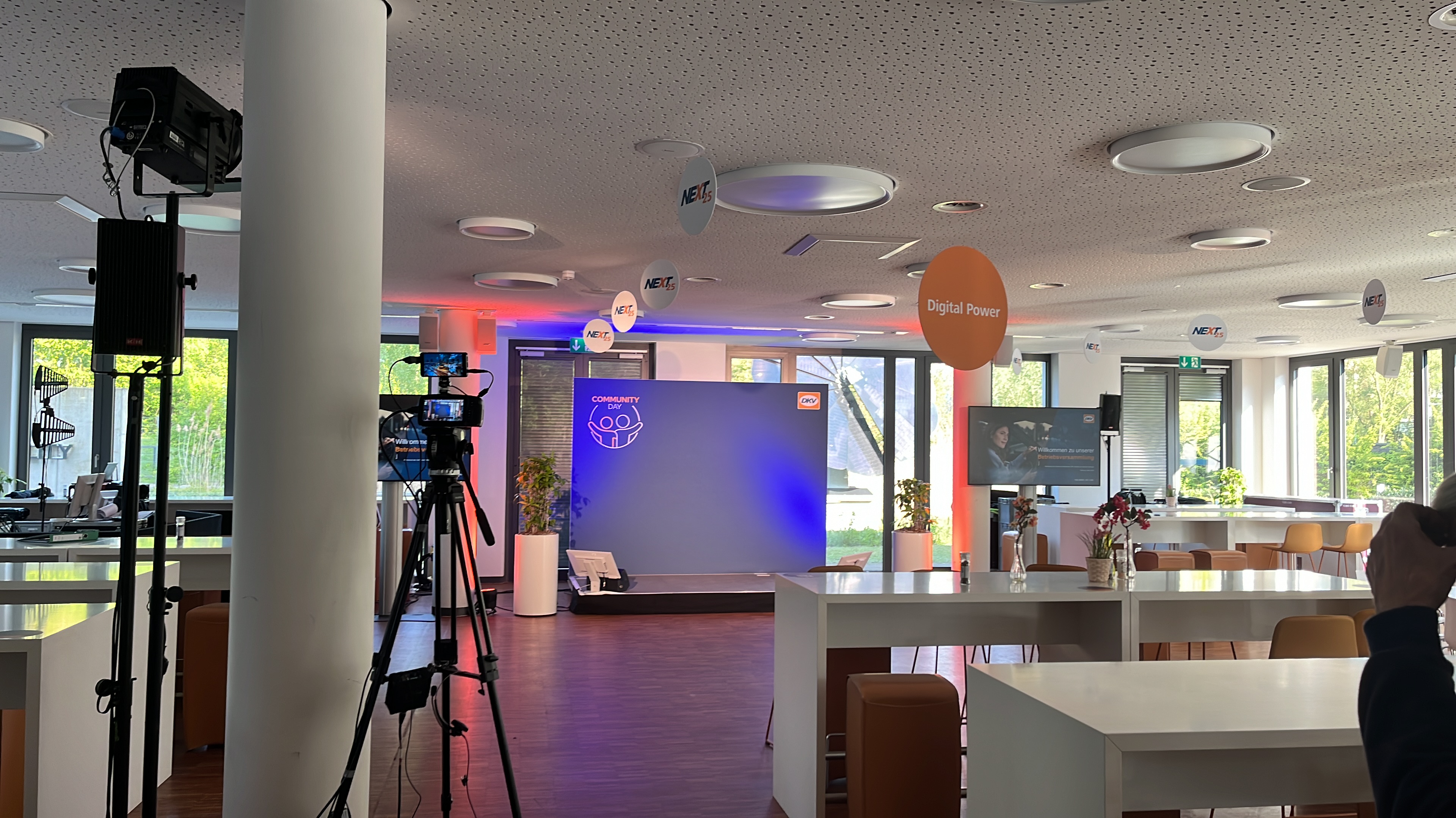 Professionelle Veranstaltungstechnik im Liveeinsatz